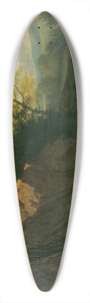 Johann Franz Nepomuk Lauterer - Der Abend 39.3 inch art pintail longboard deck