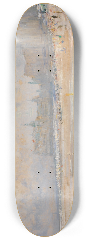 Alexander Marcette - Het strand van Oostende 8.25 inch art skate deck