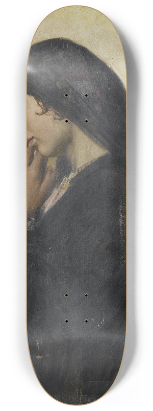 Alexander Mark Rossi - Reflection 8.25 inch art skate deck