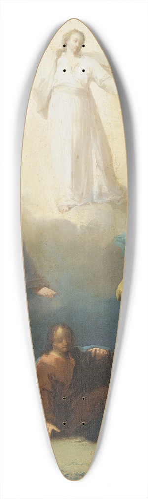 Johann Georg Trautmann - The Transfiguration 39.3 inch art pintail longboard deck