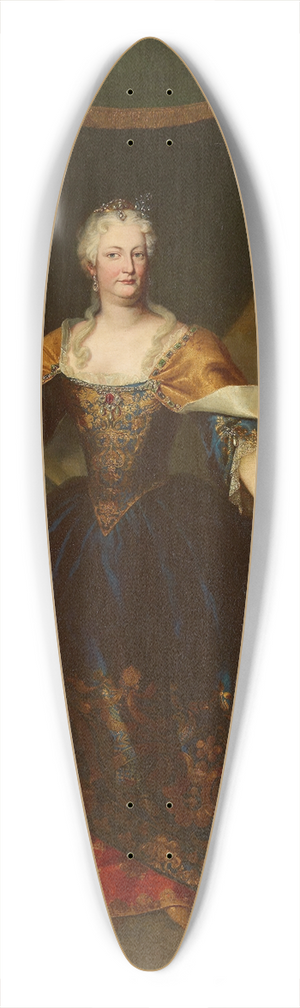Johann Gottfried Auerbach - Elisabeth Christine von Braunschweig-Wolfenbttel 39.3 inch art pintail longboard deck