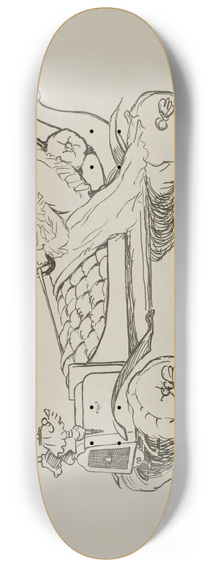 Georges Goursat (Sem) - le Rve 8.25 inch art skate deck