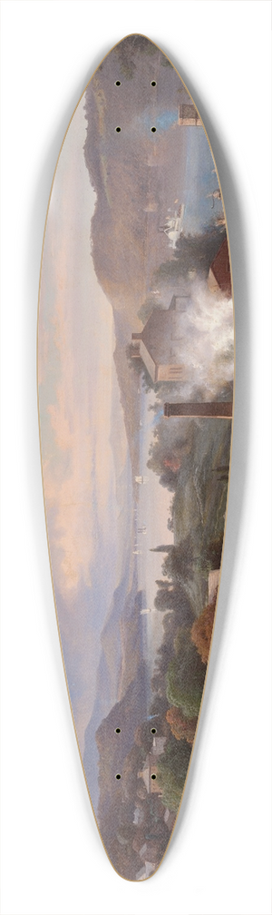 Johann Hermann Carmiencke - Poughkeepsie Iron Works (BechsFurnace) 39.3 inch art pintail longboard deck