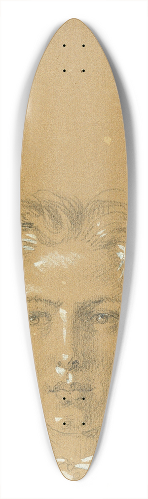 Johann Peter Krafft - Kopf eines Knaben 39.3 inch art pintail longboard deck