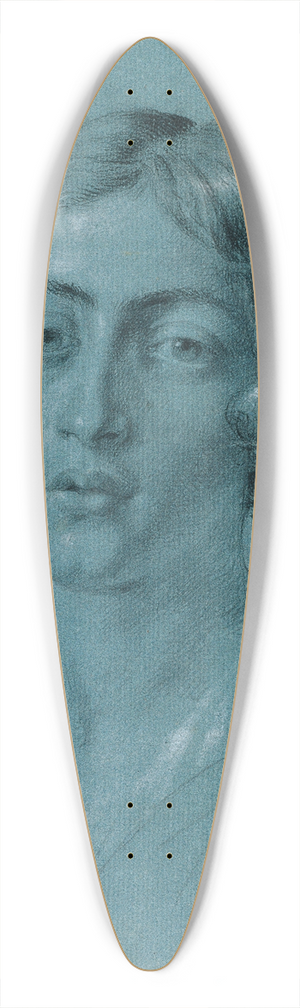 Johann Peter Krafft - Portrtstudie zu David mit dem Haupt Goliaths 39.3 inch art pintail longboard deck