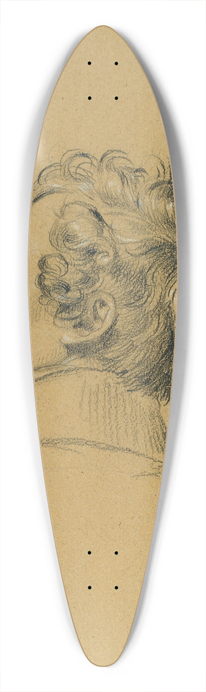 Johann Peter Krafft - Portrtstudie zu Einzug nach dem Pariser Frieden 39.3 inch art pintail longboard deck