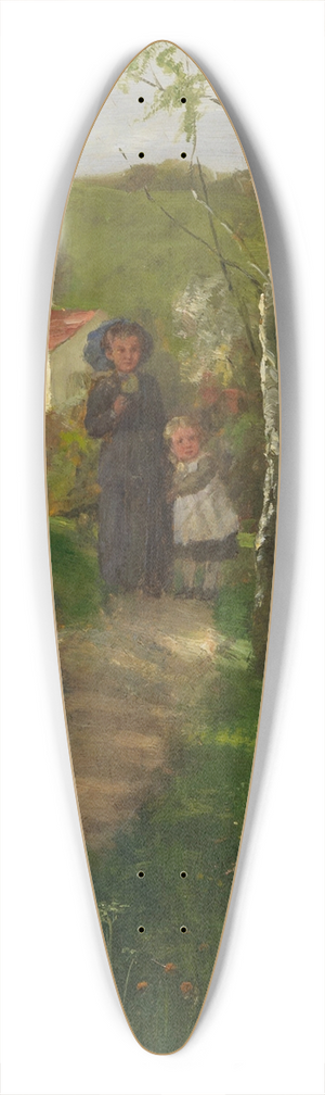 Johann Sperl - Frhlingslandschaft 39.3 inch art pintail longboard deck
