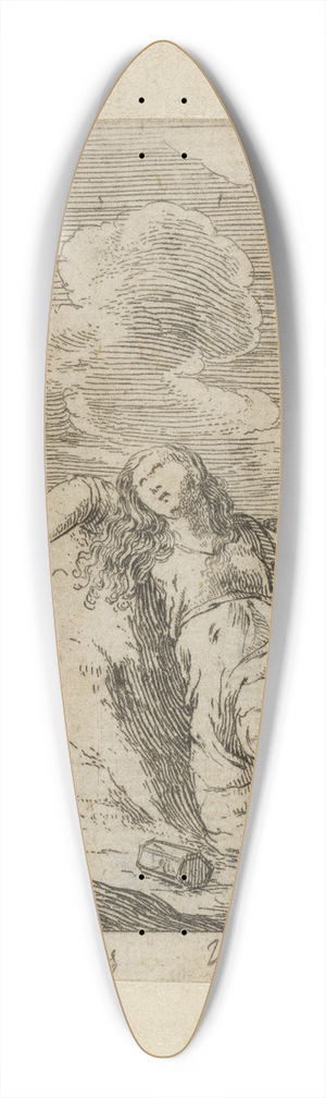 Johann Wilhelm Baur - Negligenza 39.3 inch art pintail longboard deck