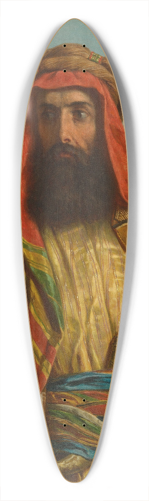 John Adam Houston - The Sheikh 39.3 inch art pintail longboard deck