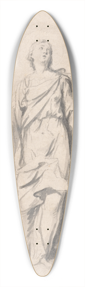 John Baptist Medina - The Assumption 39.3 inch art pintail longboard deck