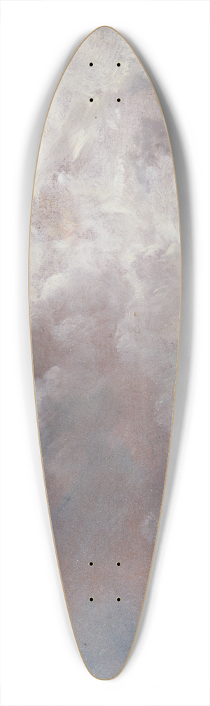John Constable - Cloud Study 39.3 inch art pintail longboard deck