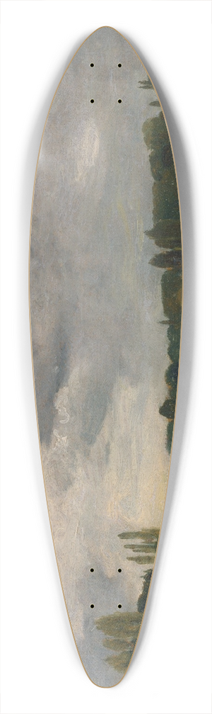John Constable - East Bergholt 39.3 inch art pintail longboard deck