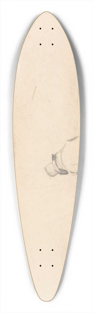 John Constable - Hampstead Heath 39.3 inch art pintail longboard deck