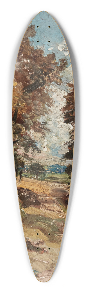 John Constable - The Cornfield 39.3 inch art pintail longboard deck