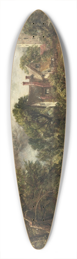 John Constable - The Glebe Farm 39.3 inch art pintail longboard deck