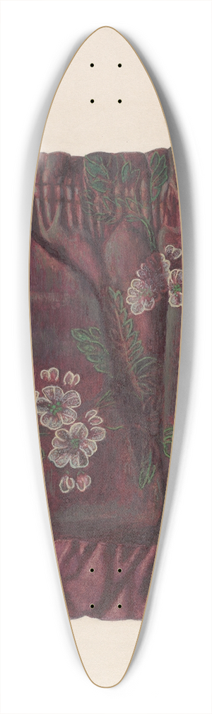 John Cooke - Reticule 39.3 inch art pintail longboard deck