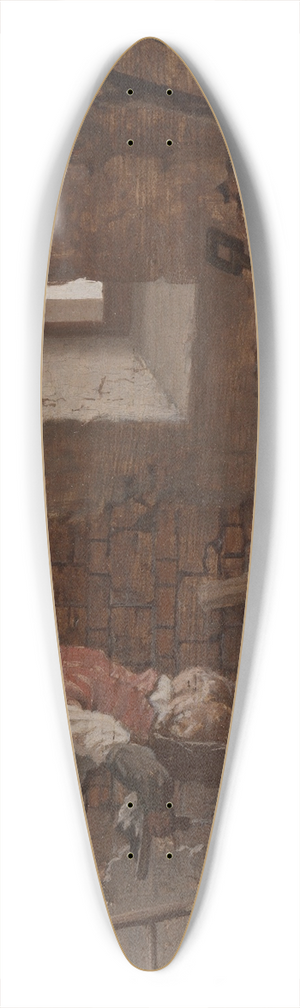 John Cranch - Plasterer 39.3 inch art pintail longboard deck