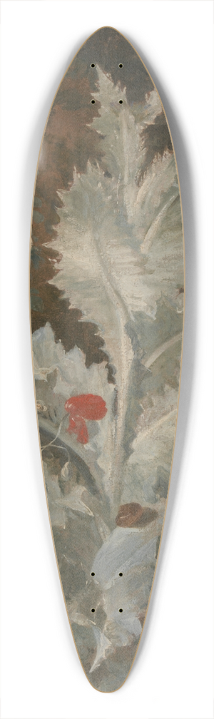 John Crome - A Thistle 39.3 inch art pintail longboard deck