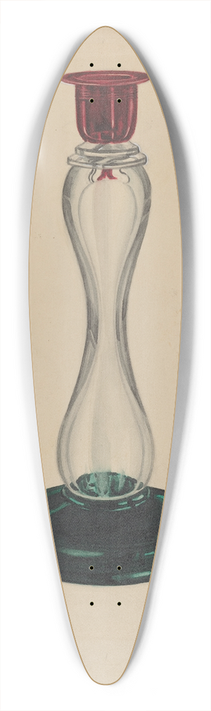 John Dana - Candlestick 39.3 inch art pintail longboard deck