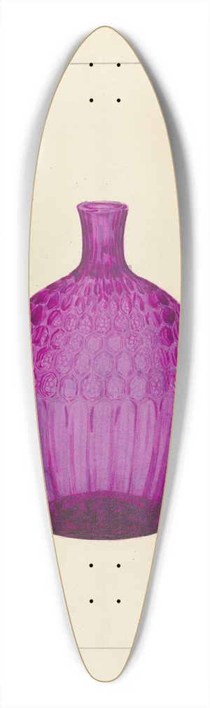 John Dana - Flask 39.3 inch art pintail longboard deck