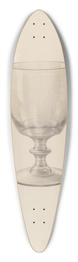 John Dana - Goblet 39.3 inch art pintail longboard deck