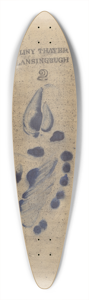 John Dana - Jar 39.3 inch art pintail longboard deck