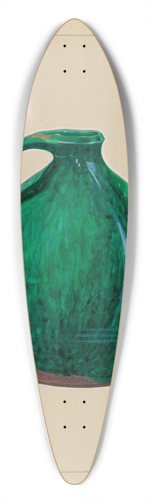 John Dana - Jug 39.3 inch art pintail longboard deck
