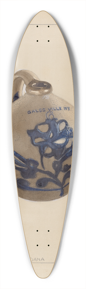 John Dana - Jug 39.3 inch art pintail longboard deck