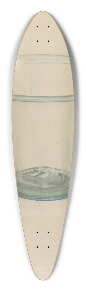 John Dana - Milk Bowl 39.3 inch art pintail longboard deck