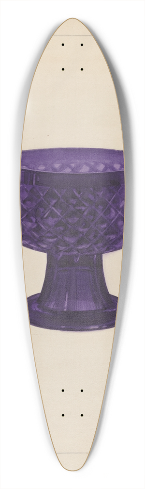 John Dana - Sugar Bowl 39.3 inch art pintail longboard deck