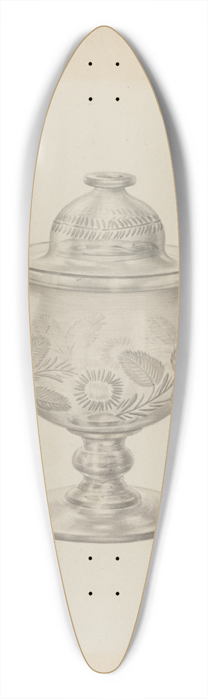 John Dana - Sugar Bowl 39.3 inch art pintail longboard deck