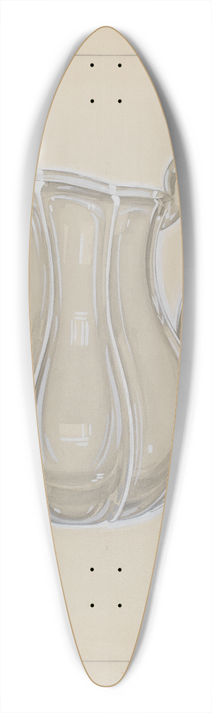 John Dana - Water Pitcher 39.3 inch art pintail longboard deck