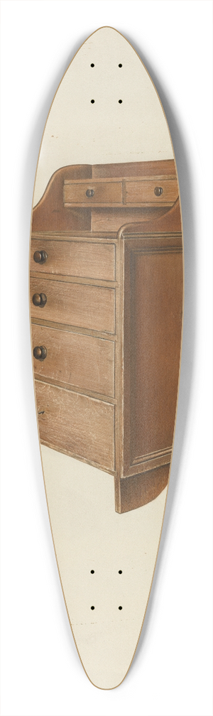 John Davis - Shaker Sewing Desk 39.3 inch art pintail longboard deck