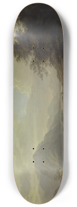 Alexander Nasmyth - Loch Awe, Argyllshire 8.25 inch art skate deck