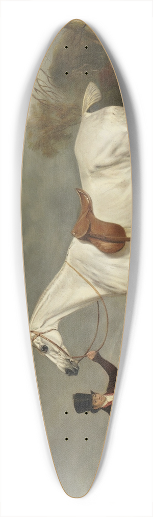 John E. Ferneley - Lord Howes Groom with Gray Hunter 39.3 inch art pintail longboard deck