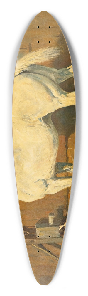 John Emms - Prince And Shot 39.3 inch art pintail longboard deck
