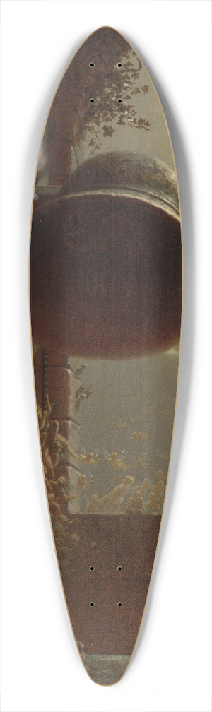 John Ferguson Weir - ChristmasEve 39.3 inch art pintail longboard deck