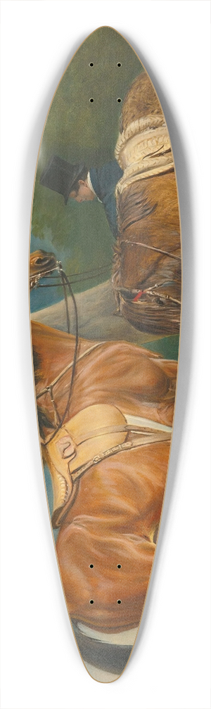 John Ferneley - Lady Thorolds Hunter And Shetland Pony With Groom 39.3 inch art pintail longboard deck