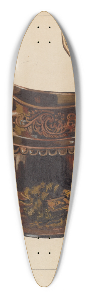 John Fisk - Pitcher 39.3 inch art pintail longboard deck