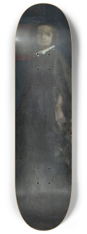 Georges Hugo - Portrait de Madame Victor Hugo 8.25 inch art skate deck Georges Hugo - Portrait de Madame Victor Hugo 8.25 inch art skate deck