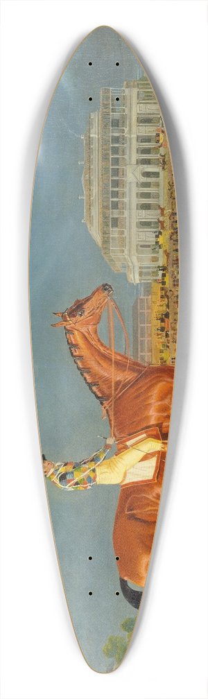 John Frederick Herring Snr. - Memnon, with William Scott Up 39.3 inch art pintail longboard deck