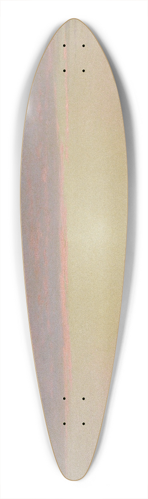 John Frederick Kensett - Sunset 39.3 inch art pintail longboard deck