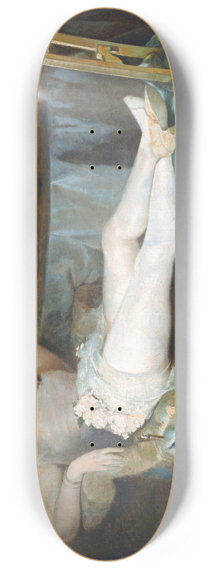 Alexander Nikanorovich Novoskoltsev - After The Masquerade 8.25 inch art skate deck