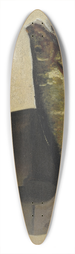 John Frederick Peto - An English Breakfast 39.3 inch art pintail longboard deck