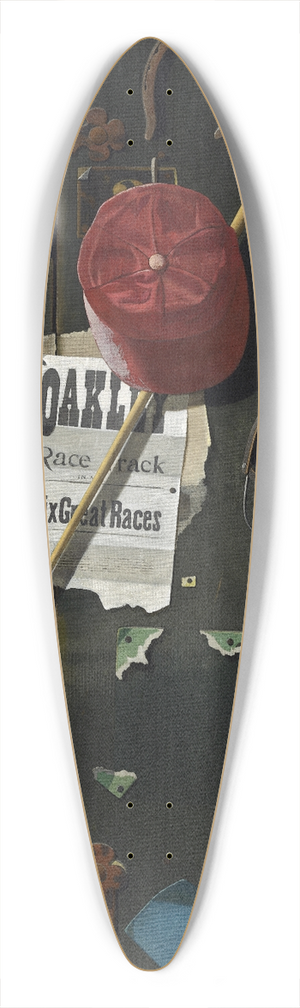 John Frederick Peto - For the Track 39.3 inch art pintail longboard deck