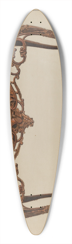 John Garay - Pier Table 39.3 inch art pintail longboard deck
