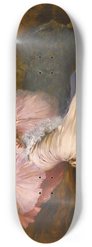 Georges Jules Victor Clairin - Femme Allonge 8.25 inch art skate deck