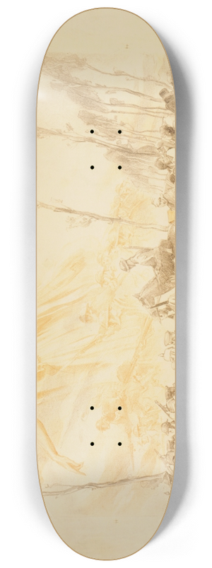 Alexander O. Levy - Dawn after darkness! 8.25 inch art skate deck