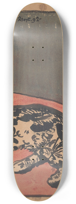 Georges Lemmen - Cat 8.25 inch art skate deck