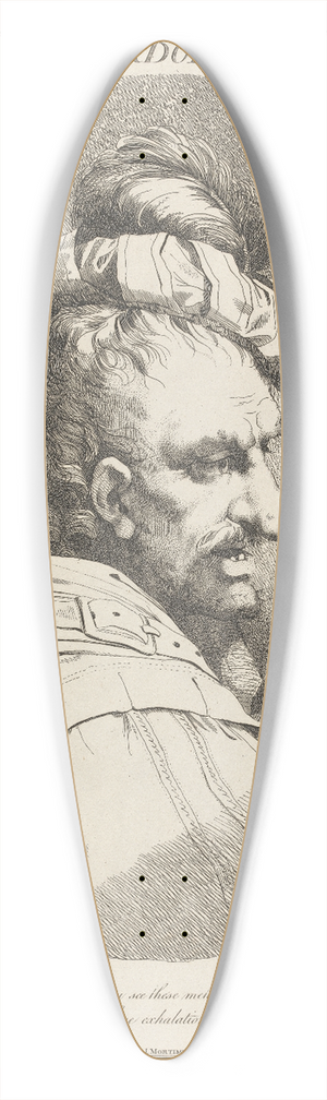John Hamilton Mortimer - Bardolph, from Henry IV, Act II, Scene 9 39.3 inch art pintail longboard deck